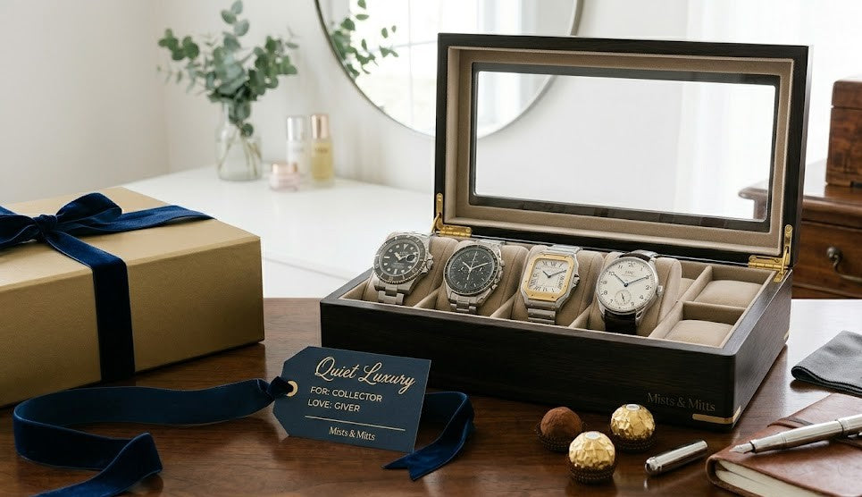 Gift Giving 101: Why a Watch Organizer is the Perfect "Quiet Luxury" Gift