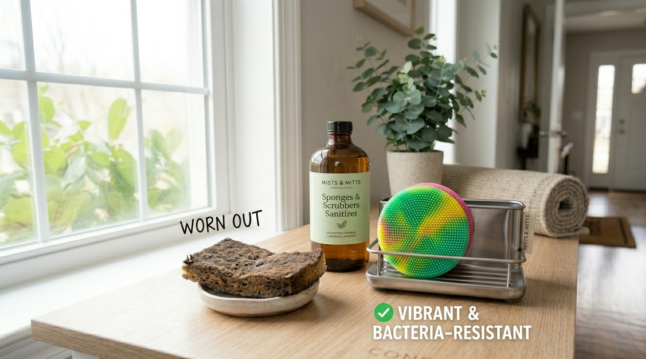 Are Your Sponges Hiding Bacteria? When to Swap Your Scrubbers