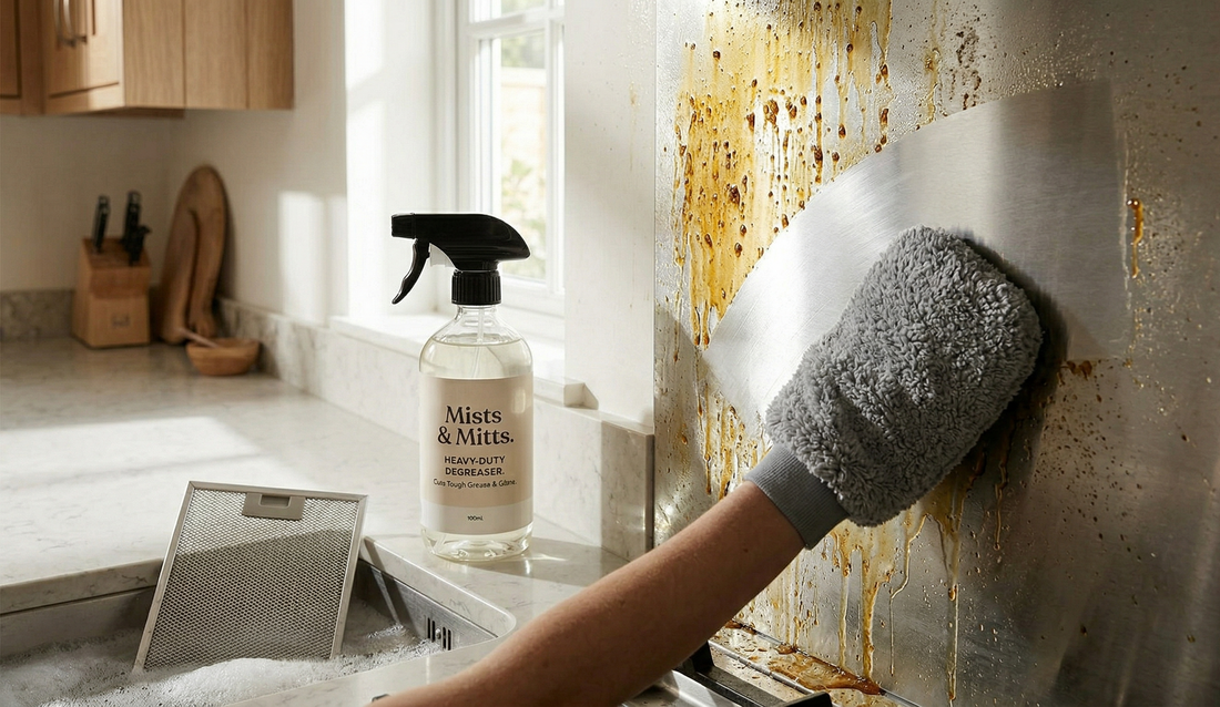 Kitchen Vent Hoods: How to Remove Sticky Residue Effortlessly