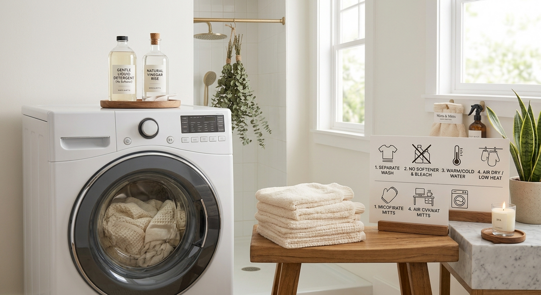 How to Wash and Maintain Your Microfiber Cleaning Mitts for Long-Lasting Use