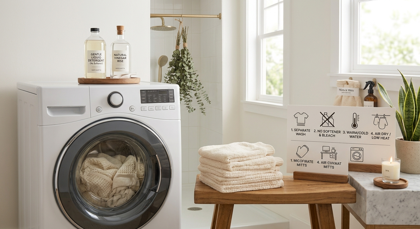 How to Wash and Maintain Your Microfiber Cleaning Mitts for Long-Lasting Use
