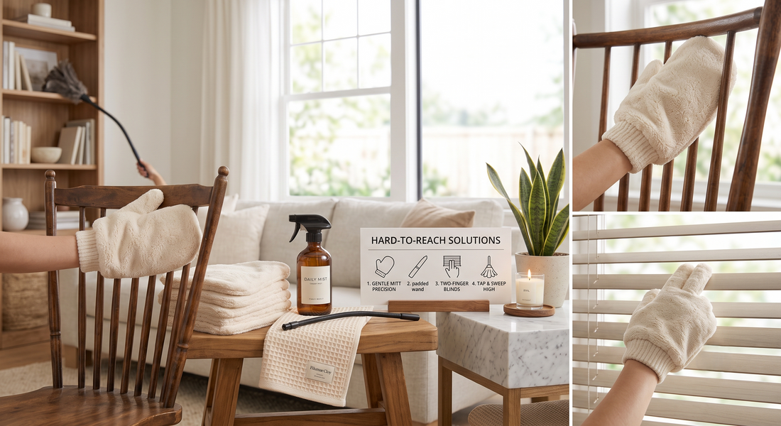 How to Clean Hard-to-Reach Places Without Scratching Your Furniture
