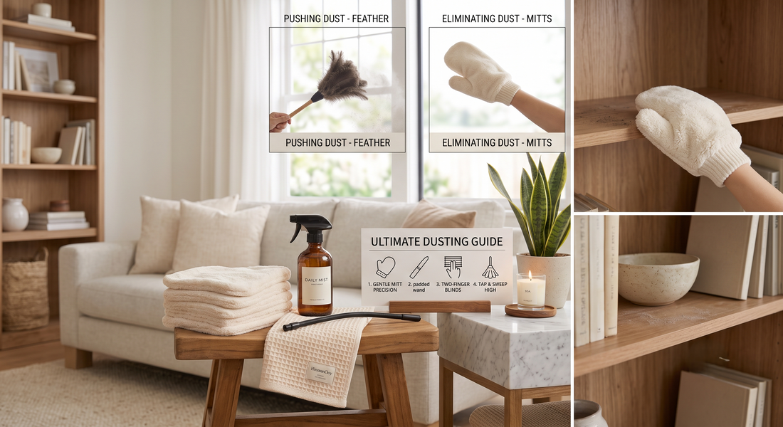 The Ultimate Dusting Guide: Stop Pushing Dust Around and Start Eliminating It