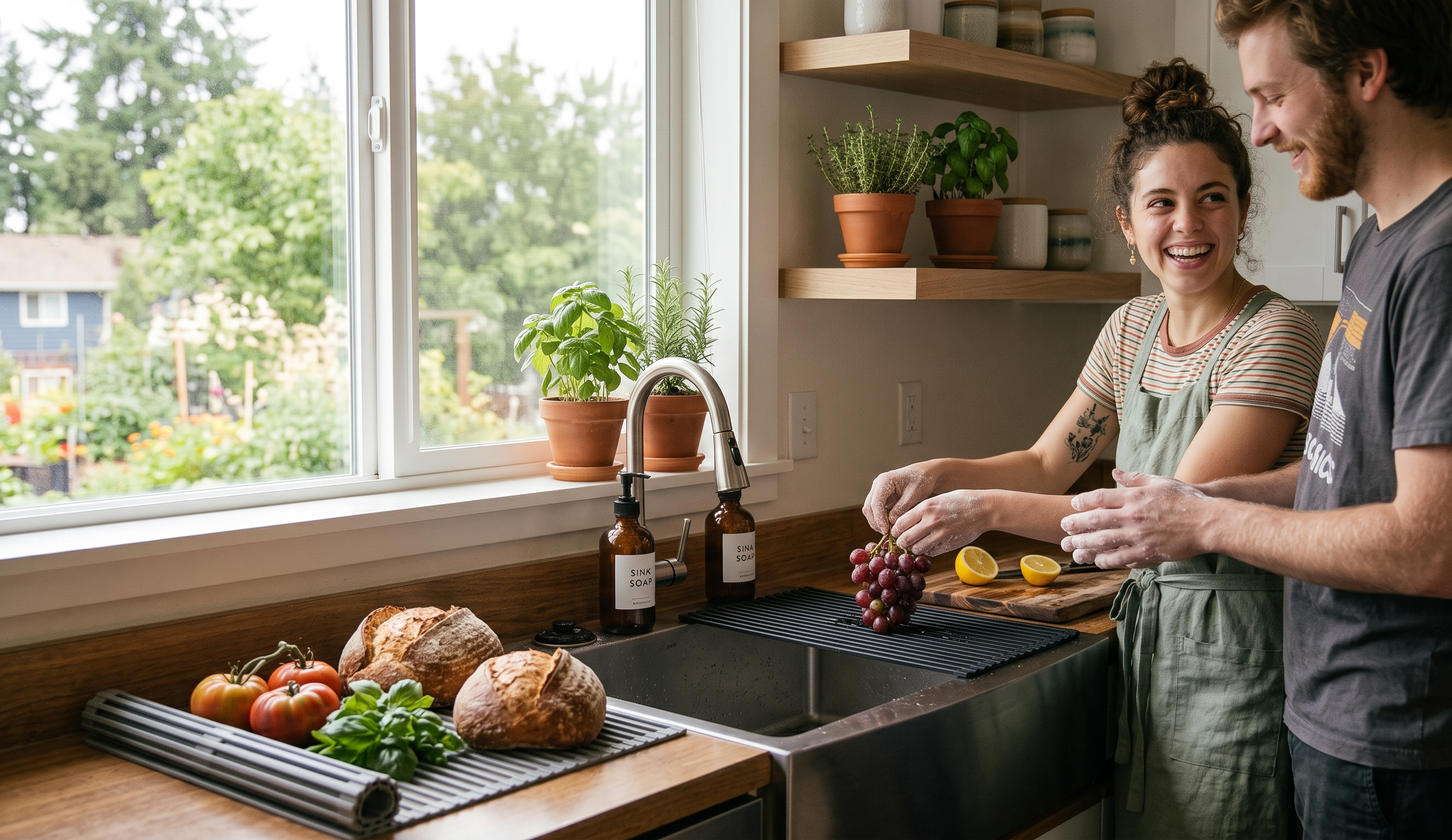 Beyond Plates: 5 Creative Ways to Use a Roll-Up Dish Drying Rack