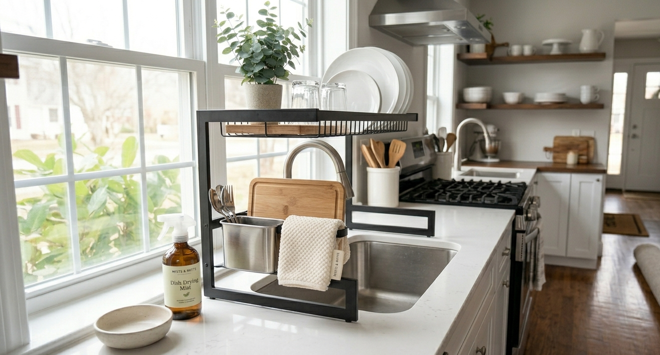 Small Kitchen Hacks: Choosing the Perfect Dish Drying Rack to Maximize Your Space
