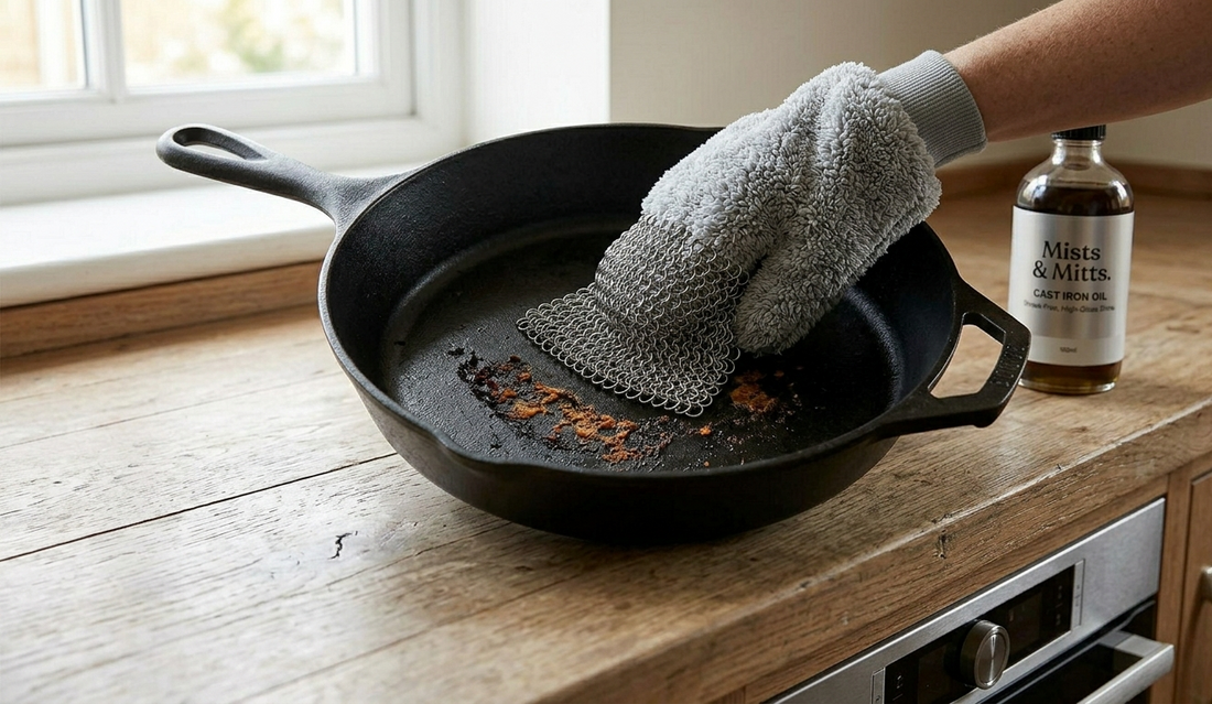 Cast Iron Care 101: Why You Need a Chainmail Scrubber