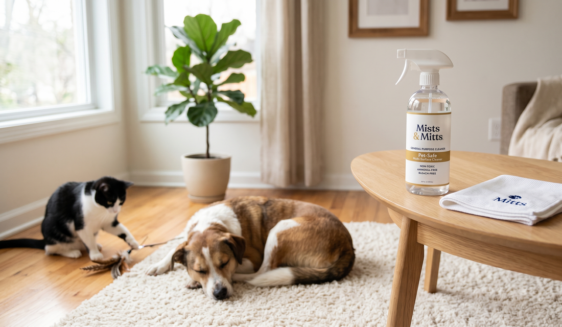 Pet-Safe Cleaning 101: Ingredients You Should Avoid in Your Cleaning Supplies