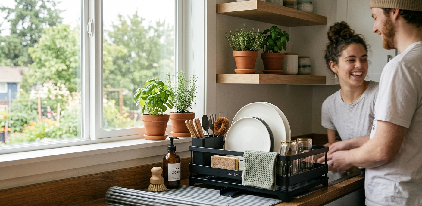 The Eco-Friendly Kitchen: Sustainable Dish Drying Solutions