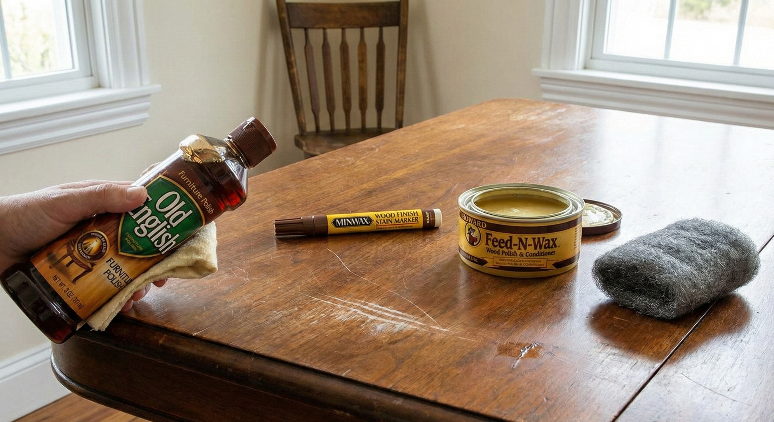 Furniture Polish & Scratch Repair