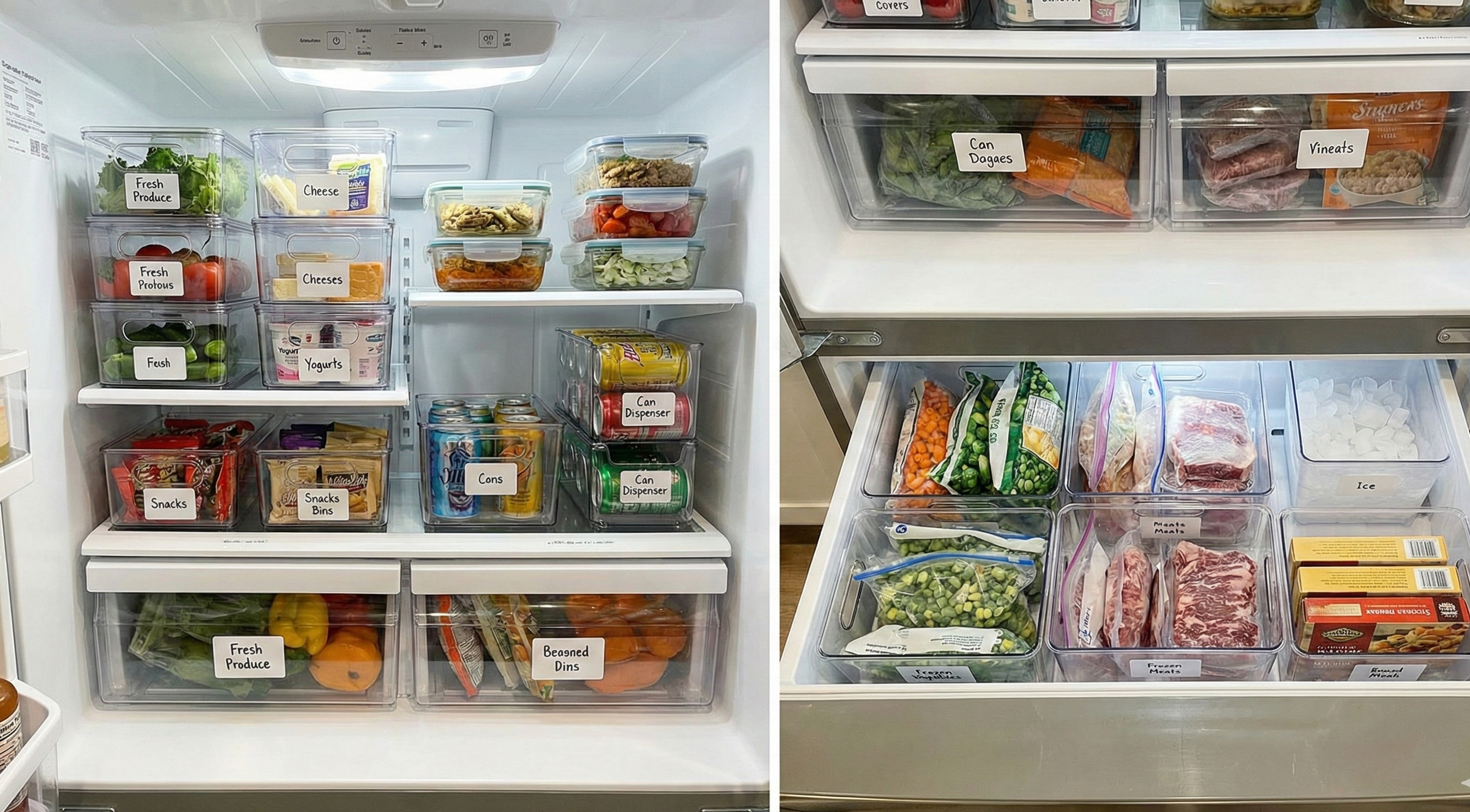 Refrigerator & Freezer Bins