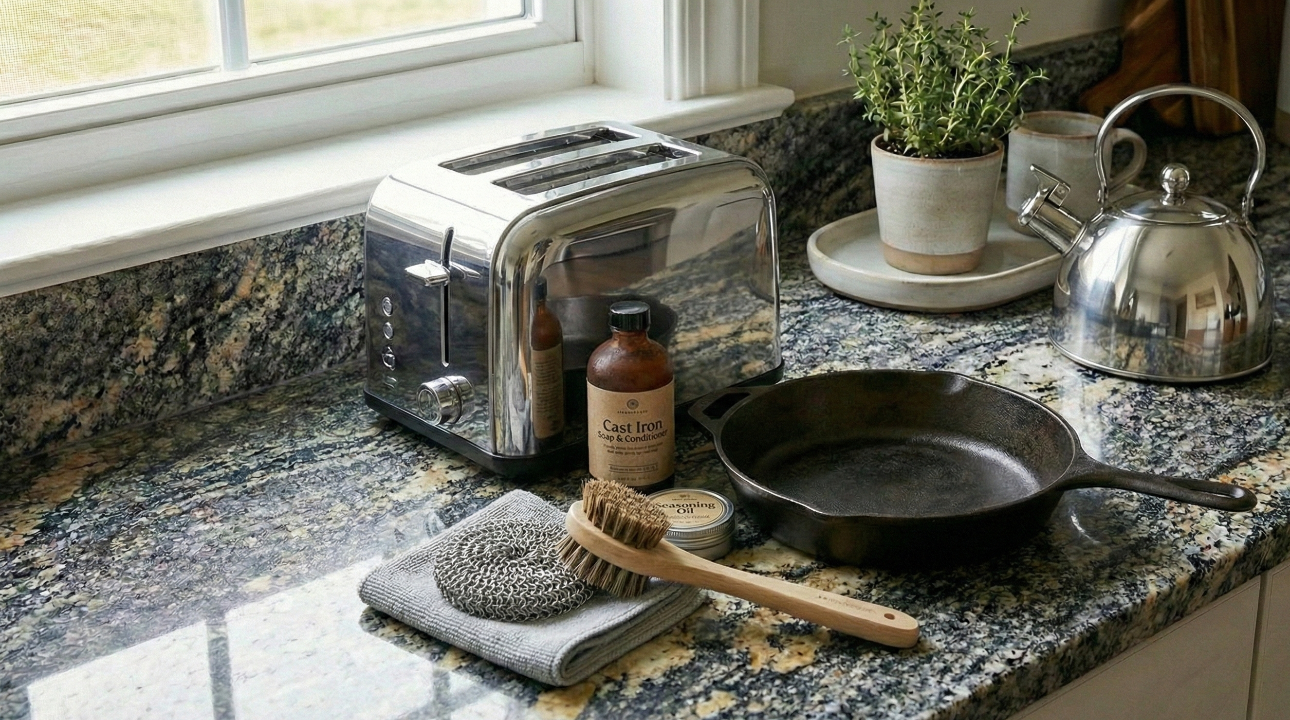 Cast Iron Cleaners & Chainmail