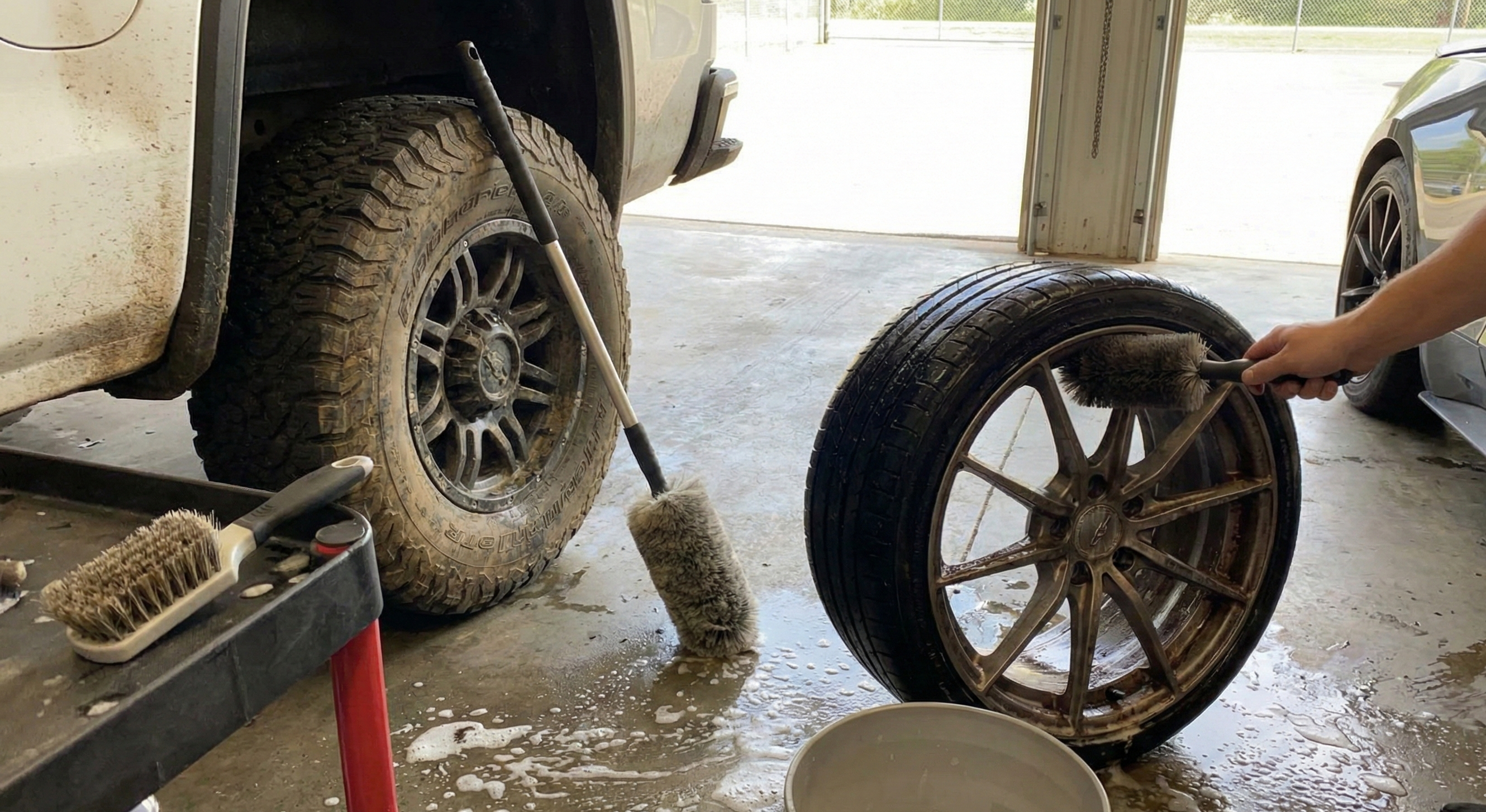 Tire & Wheel Brushes