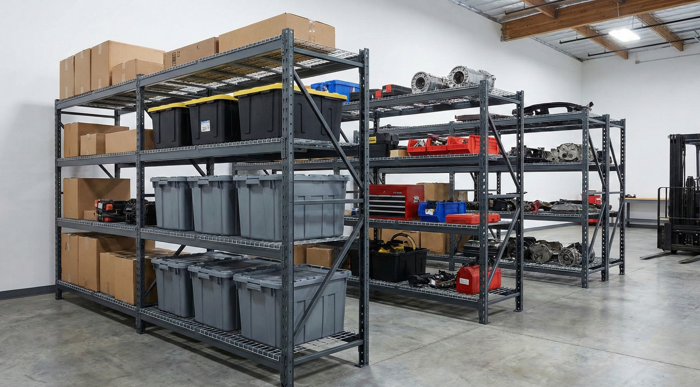 Heavy-Duty Shelving Units