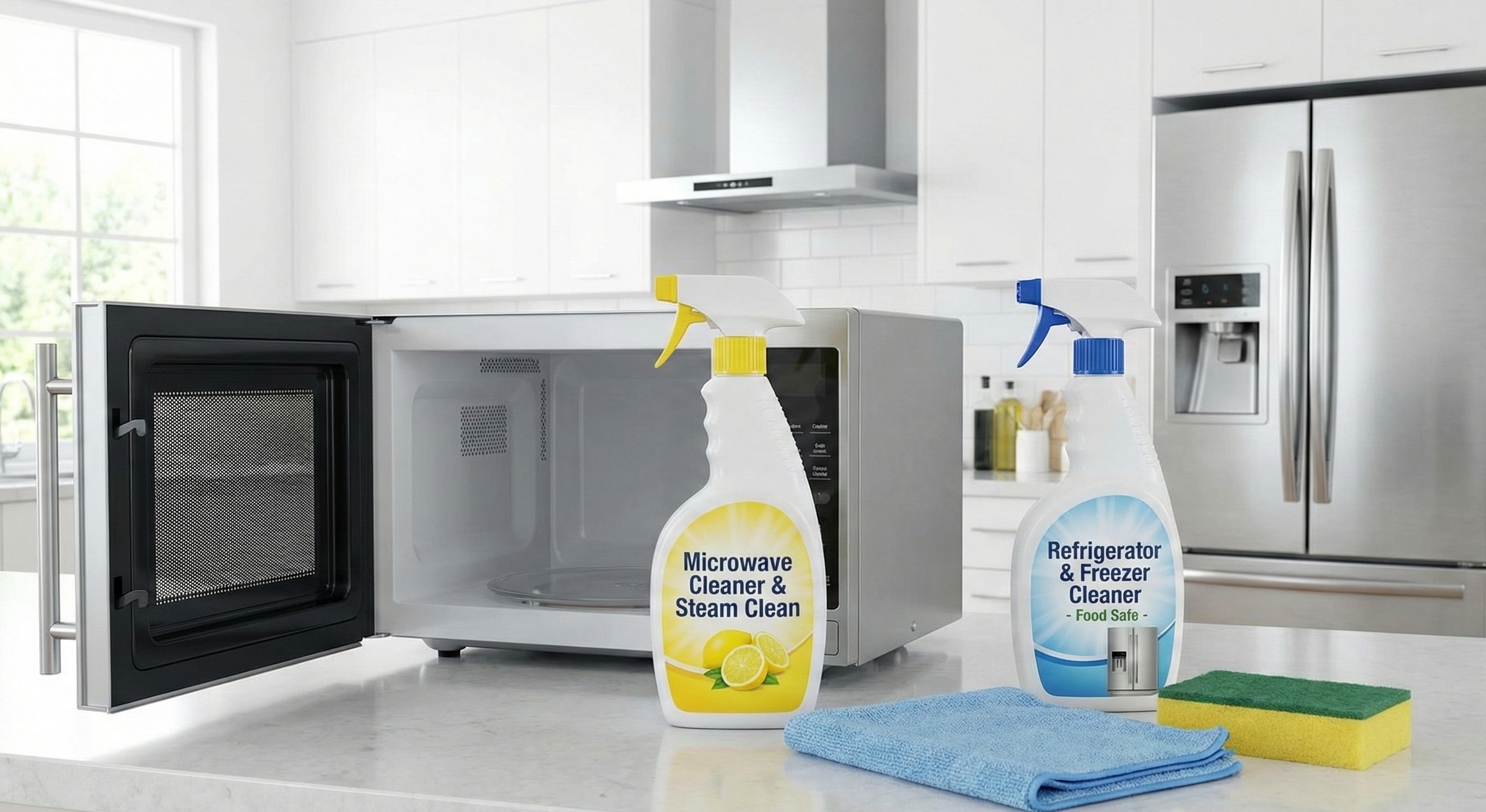Microwave & Refrigerator Cleaners