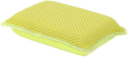 Microfiber Non-Scratch Dish & Kitchen Scrubber Heavy-Duty Household Cleaning Sponges, Multi-Purpose Cleaning Supplies for Dishes and Kitchens Pack of 9