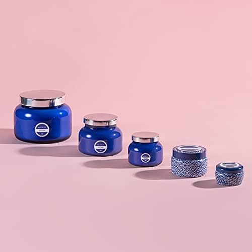 Capri Blue Scented Candles - Soy Candle Wax Blend - Jar Candles - Blue Candle Gifts for Women & Men - Luxury Candles for Home Scented with Vanilla, Bergamot & Sandalwood - Havana Vanilla (19 oz)