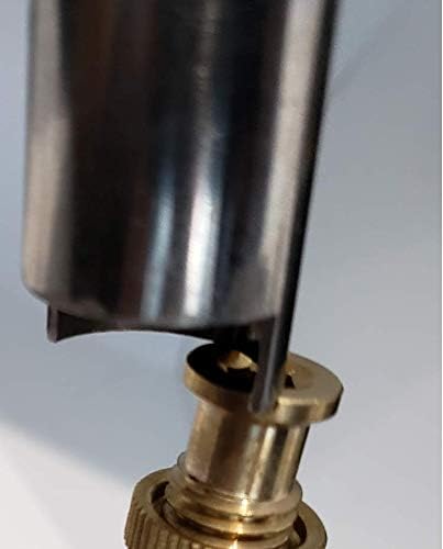 Pool Cover Installation Tool - 24 Inches - Grooved for Screw - Swimming Pool Safety Cover Installation and Removal Rod Tool