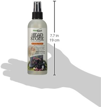 KleanLogik Headstone Cleaner For Graves & Memorials, Tombstone Cleaner Solution Removes Dirt & Plant Growth To Restore Natural Luster To Granite, Marble, Slate, Concrete, Limestone & Stone, 8 Fl Oz