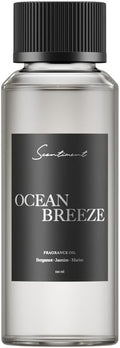 Scentiment Diffuser Oil - Ocean Breeze | Inspired by Five Star Hotels' Lobby Scent | Luxurious Scent with Notes of Bergamot, Lemon, Jasmine with Marine & Amber (120ml)
