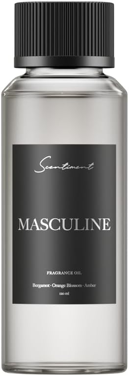 Scentiment Diffuser Oil - Melon Bamboo | Aromatherapy Home Fragrance | Luxurious Scent with Notes of Bamboo, Melon, Musk (120ml)