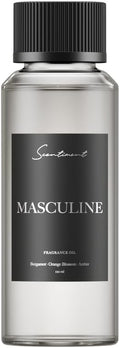 Scentiment - Masculine Designer Collection Diffuser Oils | Aromatherapy Home Fragrance | Luxurious Scent with Notes of Bergamot, Orange Blossom, Amber, 120ml