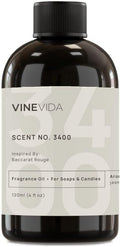VINEVIDA [4oz] Scent No.3400 Fragrance Oil - Natural, USA-Made for Candle & Soap Making