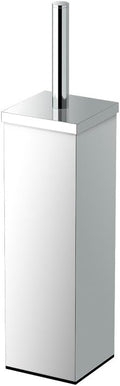 Gatco 1488 Elegant Square Toilet Brush Holder, Chrome