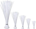 NewMainOne Self Locking Nylon Cable Zip Ties,4 6 8 10 12 Inches,Width 0.16inch,500Pcs HeavyDuty Wire Tie Wraps for Home,Office,Garden,Garage,Workshop (White)