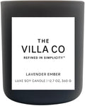 Lavender Ember | Scented Candle for Women & Men | Hand-Poured, Aromatic & Fragrant | 60 Hour Burn Time 12.7 OZ | Soy Based | Phthalate Free | Made in USA