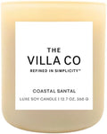 Coastal Santal | Scented Candle for Women & Men | Hand-Poured, Aromatic & Fragrant | 60 Hour Burn Time 12.7 OZ | Soy Based | Phthalate Free | Made in USA