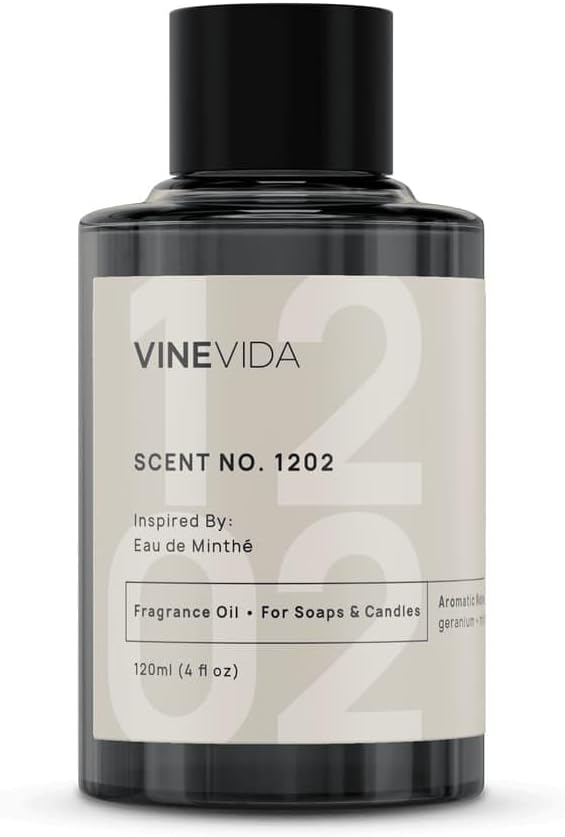 VINEVIDA 4oz Scent No.1402 Fragrance Oil for Candle & Soap Making - Natural USA Candle Scents