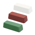 SCOTTCHEN Mini Buffing Polishing Cutting Compounds 4 Oz. Kit - Green Fine/White Medium/Red Coarse - 3 Pack