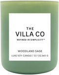 Woodland Sage | Scented Candle for Women & Men | Hand-Poured, Aromatic & Fragrant | 60 Hour Burn Time 12.7 OZ | Soy Based | Phthalate Free | Made in USA