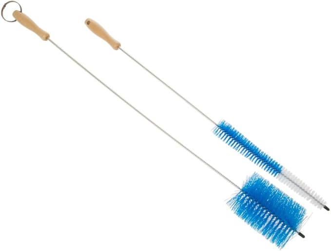 Universal Appliance Brush Set PM14X10056 – Flexible 2-Piece Brush Set for Refrigerators, Dryers, HVAC & Hard-to-Reach Areas