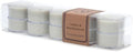 ECO CANDLE CO. Tea Light Candles, Cedar & Sandalwood, 10-Pack - Scents of Fresh Ozone, Lily, Cedarwood & Sandalwood - Recyclable, 100% Soy Wax, No Lead, Hand Poured, .6 oz. Each