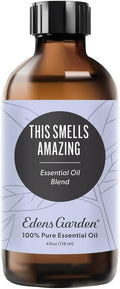 Edens Garden This Smells Amazing Essential Oil Blend- 100% Pure Premium Grade, Undiluted, Natural, Therapeutic, Aromatherapy, The Best for Skin, Candle, Humidifiers 118 ml (4 fl oz)