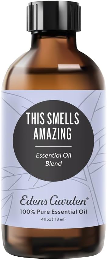 Edens Garden This Smells Amazing Essential Oil Blend- 100% Pure Premium Grade, Undiluted, Natural, Therapeutic, Aromatherapy, The Best for Skin, Candle, Humidifiers 118 ml (4 fl oz)