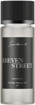 Scentiment - E11even Street Hotel Diffuser Oil | Aromatherapy Home Fragrance | Luxurious Scent with Notes of White Peach, Ylang Ylang, Mush, 50ml