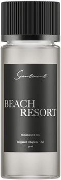 Scentiment Diffuser Oil - Beach Resort | Aromatherapy Fragrance Inspired by 5-Star Hotels | Luxurious Scent with Notes of Bergamot, Ocean, Peony with Amber & Sandalwood (50 mL)