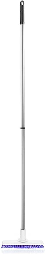 Fuller Brush Tile Grout E-Z Scrubber Complete– 9" V‑Trim Tile & Grout Brush – Deep Grime Cleaning Without Scratching – Perfect for Cleaning Hard to Reach Areas