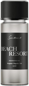 Scentiment Diffuser Oil - Beach Resort | Aromatherapy Fragrance Inspired by 5-Star Hotels | Luxurious Scent with Notes of Bergamot, Ocean, Peony with Amber & Sandalwood (20 mL)