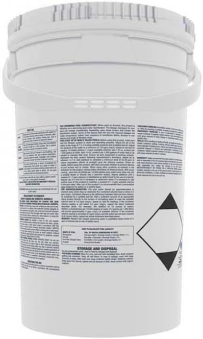 Doheny’s 3-Inch Stabilized Chlorine Tablets for Sanitizing Swimming Pools | 99% Pure Tri-Chlor, 90% Available Chlorine | Long-Lasting, UV-Protected, Slow-Dissolving | Individually Wrapped 50lb Bucket