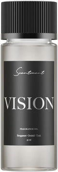 Scentiment Diffuser Oil - Vision Designer Collection | Aromatherapy Home Fragrance | Luxurious Scent with Notes of Bergamot, Orchid, Teak (50ml)