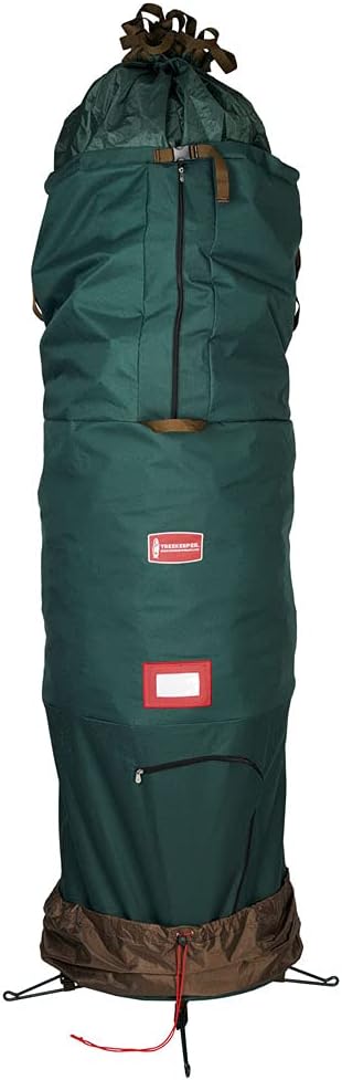 [Upright Tree Storage Bag] - 9 Foot Christmas Tree Storage Bag | Hold Your Artificial Trees up to 9 Feet Tall - Keep Your Fake Tree Assembled | Hides Under Tree Skirt (9' - Large/Bag Only)