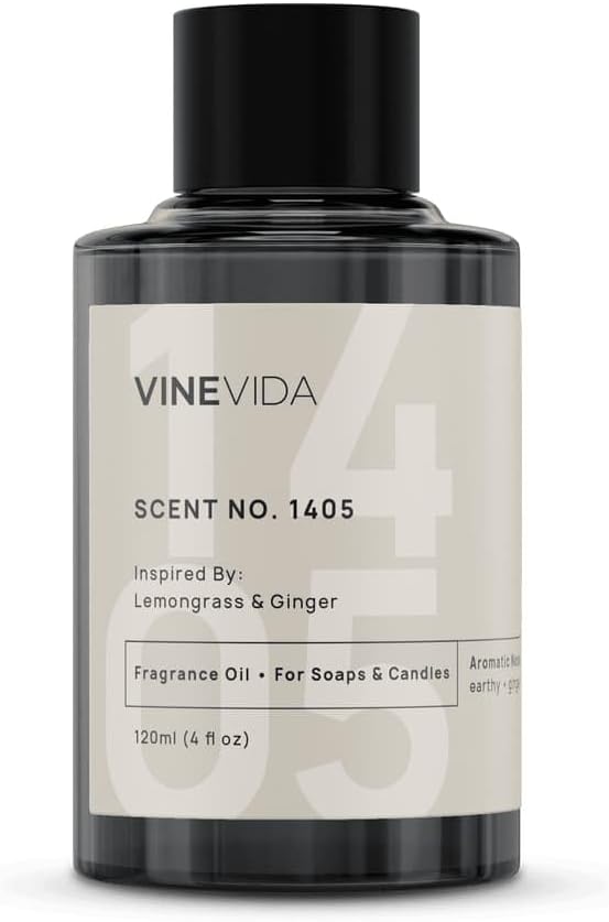 VINEVIDA [4oz] Scent No.1405 Fragrance Oil for Candle & Soap Making - Made in USA Natural Candle Scents