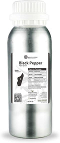 Black Pepper Essential Oil - Direct from Madagascar Farms - Steam Distilled - Aceite Pimienta Negra for Aromatherapy, Massage, Diffuser, DIY Candle and Soap Making - 2lbs