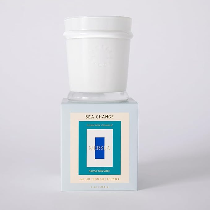 MERSEA Sea Change Boxed Candle, Scented Candle Box (9 oz)