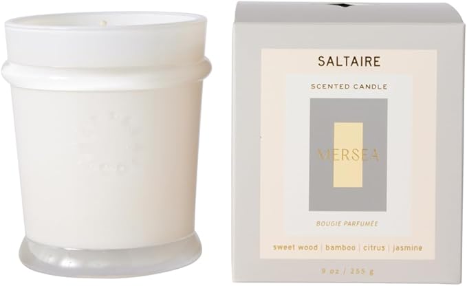 MERSEA Saltaire Boxed Candle, Scented Candle Box (9 oz)