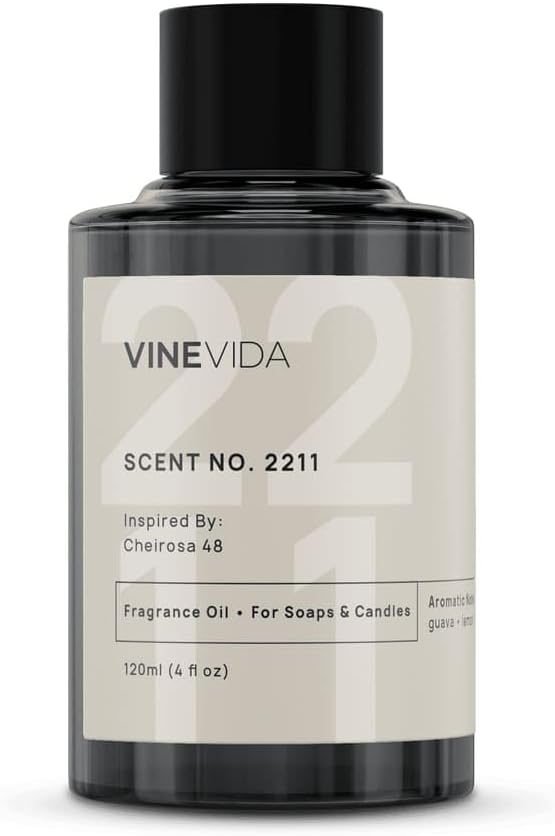 VINEVIDA [4oz] Scent No.2211 Fragrance Oil for Candle Making and Soap Making - Premium Candle Scents for Soy Candles