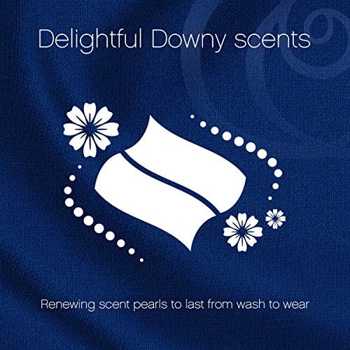 Downy Infusions Fabric Softener Dryer Sheets, Bliss, Sparkling Amber & Rose, 90Count